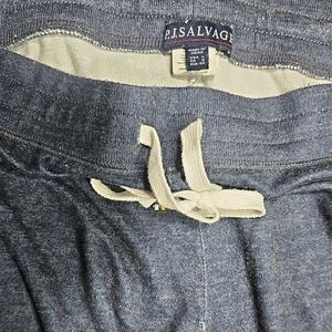 P.J. Salvage Men’s Heathered Blue Drawstring Sweat Pants